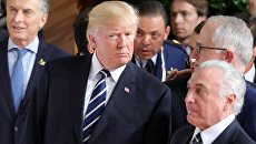 Дональд Трамп на саммите G20 в Гамбурге. 7 июля 2017 Дональд Трамп на саммите G20 в Гамбурге. 7 июля 2017