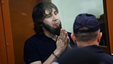 Заур Дадаев во время оглашения приговора по делу об убийстве Бориса Немцова. 13 июля 2017 Заур Дадаев во время оглашения приговора по делу об убийстве Бориса Немцова. 13 июля 2017