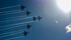 Многоцелевые истребители МиГ-29. Архивнгое фото Многоцелевые истребители МиГ-29. Архивнгое фото