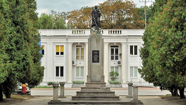Памятник благодарности Красной Армии в Польше. Архивное фото
