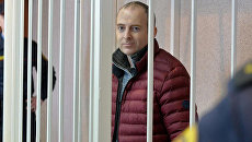 Блогер Александр Лапшин в зале суда Блогер Александр Лапшин в зале суда