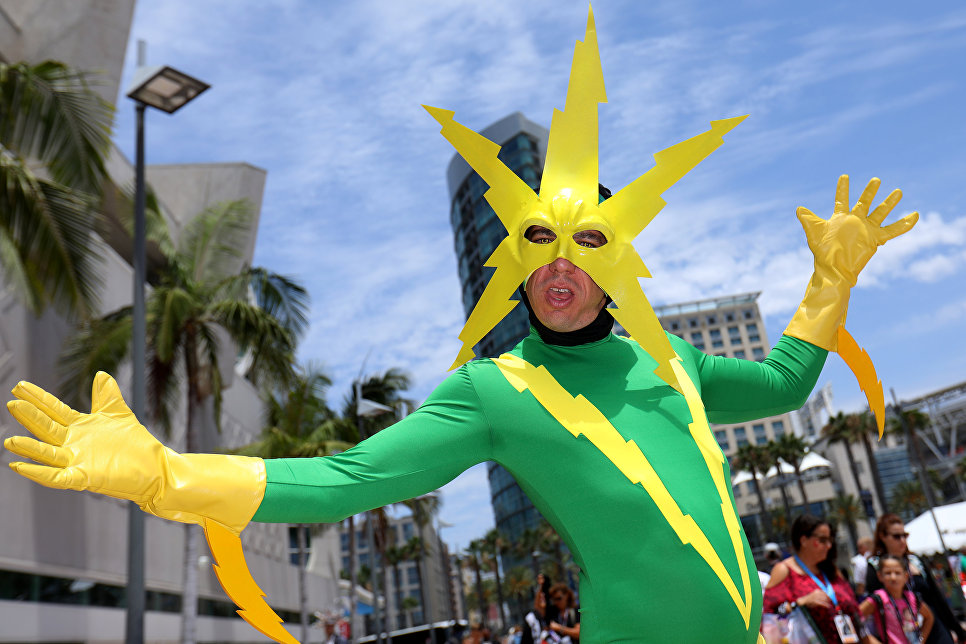 Международный фестиваль Comic-Con в Сан-Диего Международный фестиваль Comic-Con в Сан-Диего