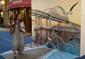 Выставка, посвященная строящемуся мосту через Керченский пролив, открылась в ГУМе. 27 июля 2017 Выставка, посвященная строящемуся мосту через Керченский пролив, открылась в ГУМе. 27 июля 2017