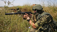 Военнослужащие во время тактических учений. Архивное фото Военнослужащие во время тактических учений. Архивное фото