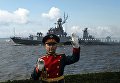Малый противолодочный корабль — корвет Зеленодольск во время парада в честь Дня Военно-морского флота России в Кронштадте. 30 июля 2017 Малый противолодочный корабль — корвет Зеленодольск во время парада в честь Дня Военно-морского флота России в Кронштадте. 30 июля 2017