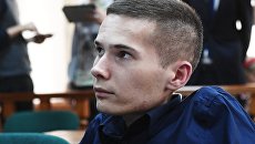 Антон Мамаев в Московском городском суде. 3 августа 2017 Антон Мамаев в Московском городском суде. 3 августа 2017