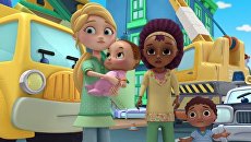 Кадр из мультипликационного шоу для детей DocMcStuffins, серия План на случай чрезвычайных обстоятельств (The Emergency Plan) Кадр из мультипликационного шоу для детей DocMcStuffins, серия План на случай чрезвычайных обстоятельств (The Emergency Plan)