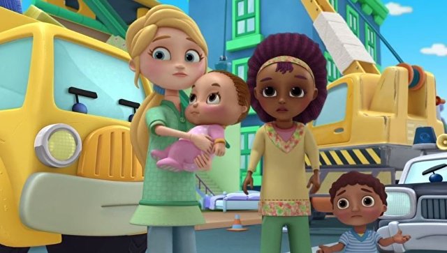 Кадр из мультипликационного шоу для детей DocMcStuffins, серия План на случай чрезвычайных обстоятельств (The Emergency Plan)