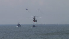 Авиаудар и высадка десанта на учениях морской пехоты Балтийского флота Авиаудар и высадка десанта на учениях морской пехоты Балтийского флота