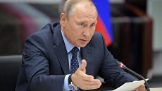 Президент РФ Владимир Путин. Архивное фото Президент РФ Владимир Путин. Архивное фото
