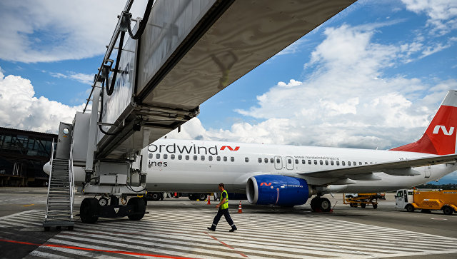 Самолет авиакомпании Nordwind Airlines. Архивное фото