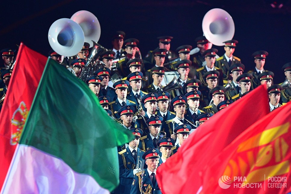 Церемония закрытия фестиваля Спасская башня Церемония закрытия фестиваля Спасская башня