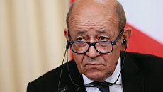 Министр иностранных дел Франции Жан-Ив Ле Дриан. Архивное фото Министр иностранных дел Франции Жан-Ив Ле Дриан. Архивное фото