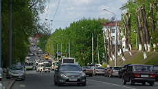 Проспект Ленина в Томске. Архивное фото Проспект Ленина в Томске. Архивное фото