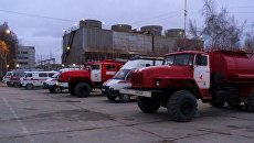 Машины МЧС на рерритории Якутской ГРЭС. 1 октября 2017 Машины МЧС на рерритории Якутской ГРЭС. 1 октября 2017