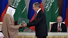 Переговоры президента РФ Владимира Путина с королем Саудовской Аравии Сальманом Аль-Саудом. 5 декабря 2017 Переговоры президента РФ Владимира Путина с королем Саудовской Аравии Сальманом Аль-Саудом. 5 декабря 2017