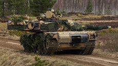 Танк M1 Abrams на международных военных учениях Summer Shield XIV в Латвии Танк M1 Abrams на международных военных учениях Summer Shield XIV в Латвии