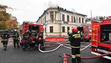 Пожар в здании Музея изобразительных искусств им. А.С. Пушкина. 3 ноября 2017 Пожар в здании Музея изобразительных искусств им. А.С. Пушкина. 3 ноября 2017