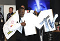Stormzy позирует за кулисами во время MTV Europe Music Awards Stormzy позирует за кулисами во время MTV Europe Music Awards