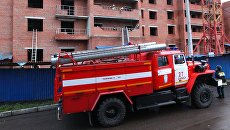 Обрушение строящегося дома в Саранске Обрушение строящегося дома в Саранске