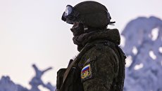 Военнослужащий ВС РФ. Архивное фото Военнослужащий ВС РФ. Архивное фото