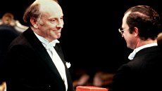 Иосиф Бродский на вручении Нобелевской премии по литературе. 10 декабря 1987 Иосиф Бродский на вручении Нобелевской премии по литературе. 10 декабря 1987