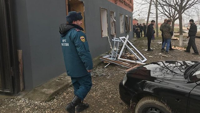 Взрыв бытового газа в Гудермесском районе Чеченской Республики. 13 декабря 2017