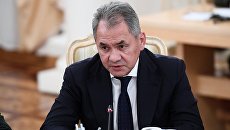 Министр обороны России Сергей Шойгу. Архивное фото Министр обороны России Сергей Шойгу. Архивное фото