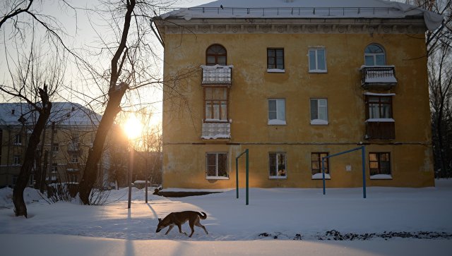 Калининский район Новосибирска. архивное фото