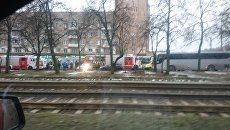 На месте ДТП возле метро Сходненская в Москве. 29 декабря 2017 На месте ДТП возле метро Сходненская в Москве. 29 декабря 2017