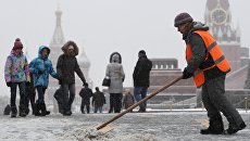 Снег в Москве Снег в Москве