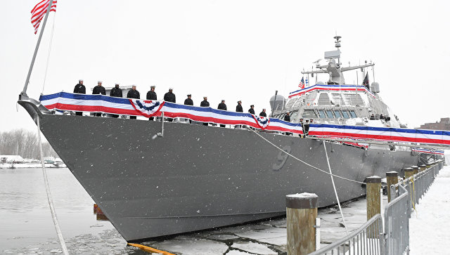 Самый новый корабль ВМС США «застрял» в Канаде из-за рекордных заморозков Самый новый корабль ВМС США «застрял» в Канаде из-за рекордных заморозков
