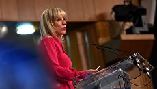Официальный представитель МИД РФ Мария Захарова во время брифинга по текущим вопросам внешней политики. 8 февраля 2018 Официальный представитель МИД РФ Мария Захарова во время брифинга по текущим вопросам внешней политики. 8 февраля 2018