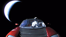 Кабриолет Tesla Roadster, выведенный на орбиту ракетой-носителем Falcon Heavy. Архивное фото Кабриолет Tesla Roadster, выведенный на орбиту ракетой-носителем Falcon Heavy. Архивное фото