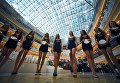 Участницы открытого кастинга национального конкурса Мисс Россия в торговом центре Афимолл Сити в Москве Участницы открытого кастинга национального конкурса Мисс Россия в торговом центре Афимолл Сити в Москве