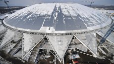 Строительство стадиона Самара Арена Строительство стадиона Самара Арена