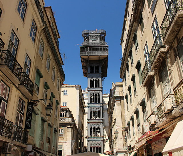 Лифт de Santa Justa, Португалия Лифт de Santa Justa, Португалия