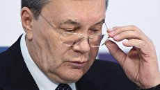 Бывший президент Украины Виктор Янукович на пресс-конференции в Москве. 2 марта 2018 Бывший президент Украины Виктор Янукович на пресс-конференции в Москве. 2 марта 2018