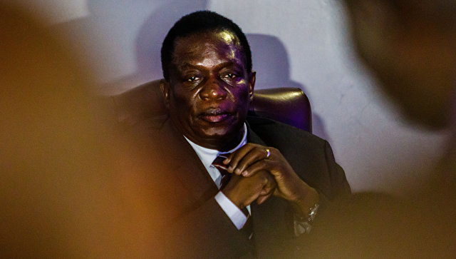 Президент Зимбабве Эммерсон Мнангагва. Архивное фото