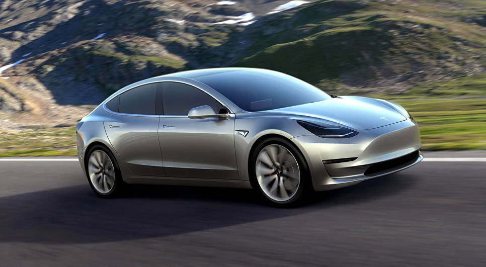 Автомобиль Tesla Motors Model 3 Автомобиль Tesla Motors Model 3