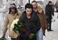 Директор Театра на Таганке, актриса Ирина Апексимова у входа в здание Московского Художественного театра (МХТ) имени А.П.Чехова в Камергерском переулке, где пройдет церемония прощания с актером Олегом Табаковым Директор Театра на Таганке, актриса Ирина Апексимова у входа в здание Московского Художественного театра (МХТ) имени А.П.Чехова в Камергерском переулке, где пройдет церемония прощания с актером Олегом Табаковым