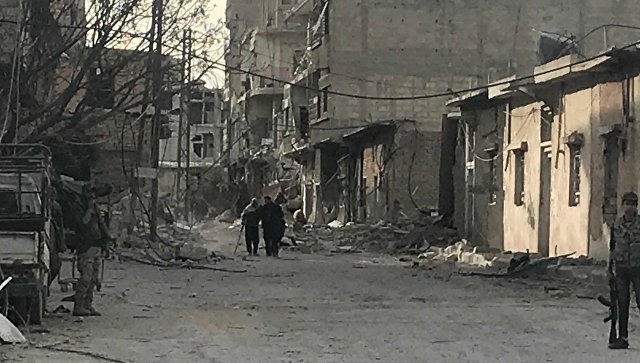 Не менее 48 тыс. человек покинули Восточную Гуту Не менее 48 тыс. человек покинули Восточную Гуту
