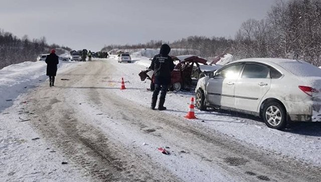 ДТП в Печенгском районе Мурманской области. 20 марта 2018