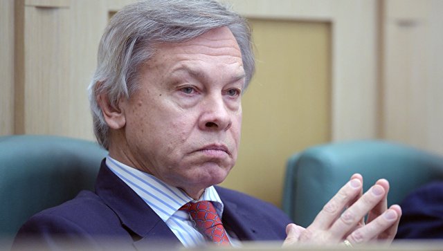 Сенатор Алексей Пушков. Архивное фото