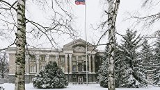 Здание посольства РФ в Финляндии. Архивное фото Здание посольства РФ в Финляндии. Архивное фото