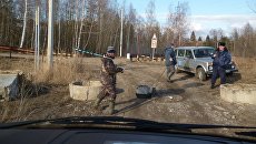 Рыбаки во время половодья в Нижегородской области. 13 апреля 2018 Рыбаки во время половодья в Нижегородской области. 13 апреля 2018