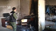 Сотрудники СК на месте пожара в школе №1 Стерлитамака. 18 апреля 2018 Сотрудники СК на месте пожара в школе №1 Стерлитамака. 18 апреля 2018