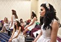 Участницы конкурса красоты «Российская красавица — 2018» перед соревнованиями в отеле Корстон в Москве Участницы конкурса красоты «Российская красавица — 2018» перед соревнованиями в отеле Корстон в Москве