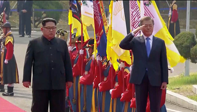 Встреча лидеров КНДР и Южной Кореи