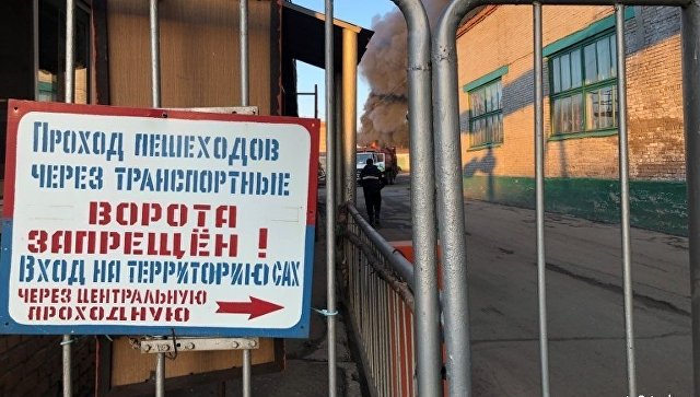 В Томске на территории прежнего «Сибэлектромотора» произошел пожар В Томске на территории прежнего «Сибэлектромотора» произошел пожар